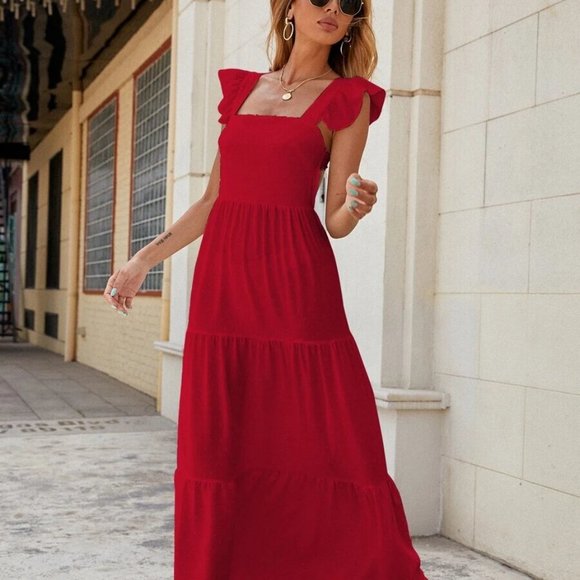 Women's Maxi Dress - Picture 3 of 6